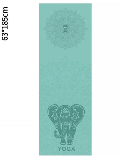 Portable Printed Yoga Towel Non-Slip Design Supports Custom Pattern Design Digital Printed Yoga Towel Yoga Mat 789