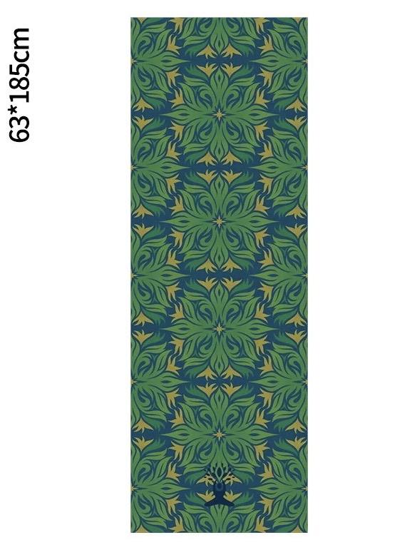 Portable Printed Yoga Towel Non-Slip Design Supports Custom Pattern Design Digital Printed Yoga Towel Yoga Mat 34
