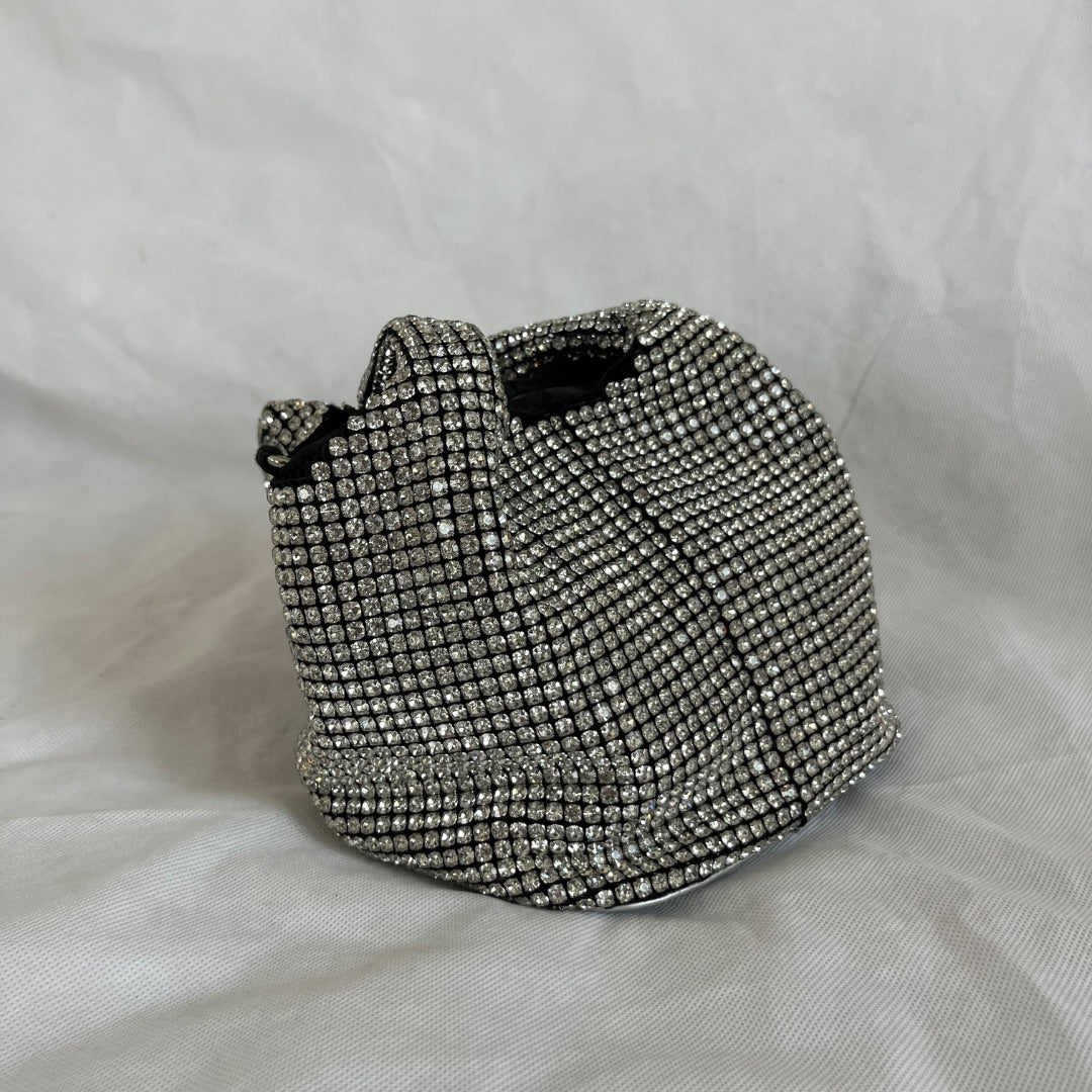 Giarite Silver Brilly Handbag, Small