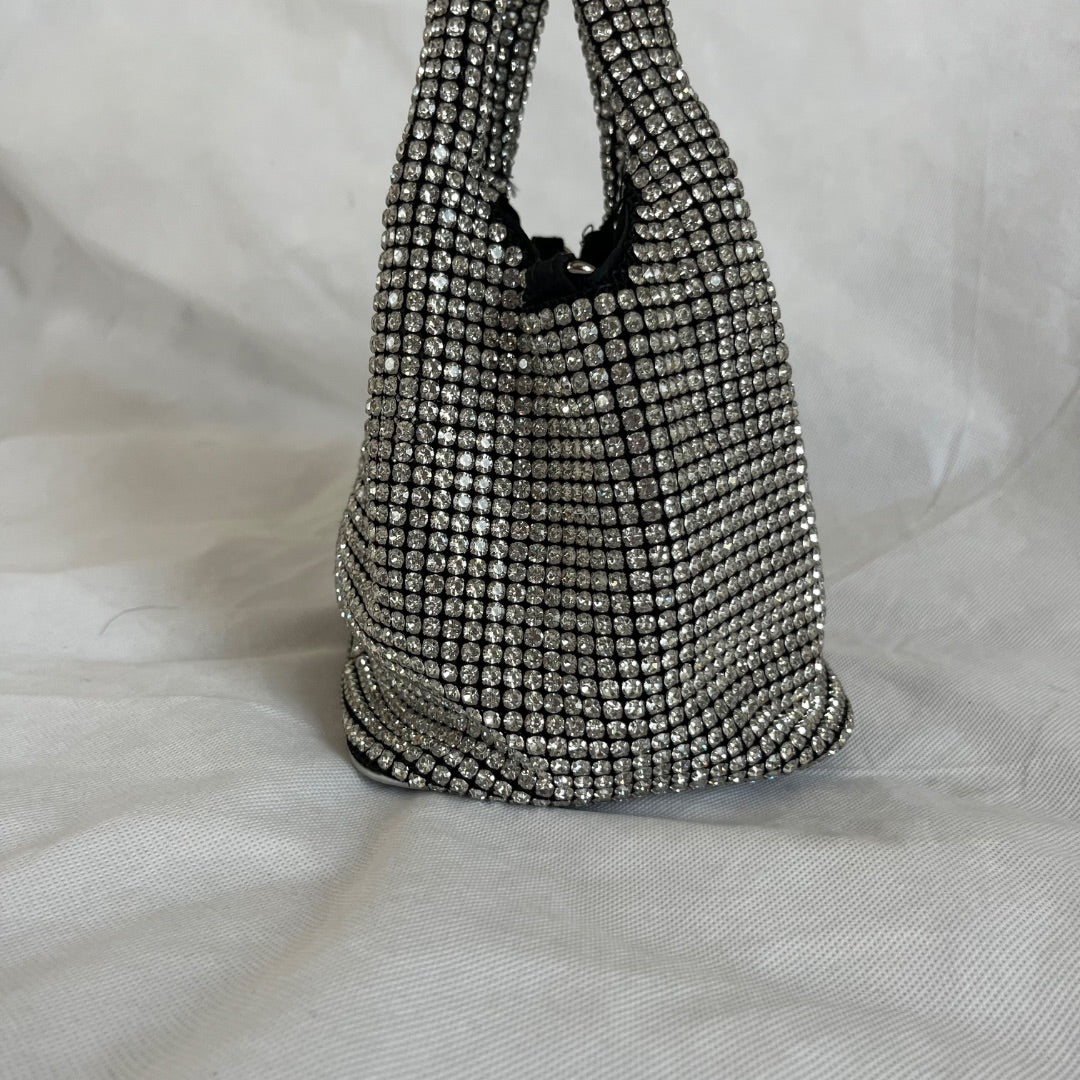 Giarite Silver Brilly Handbag, Small