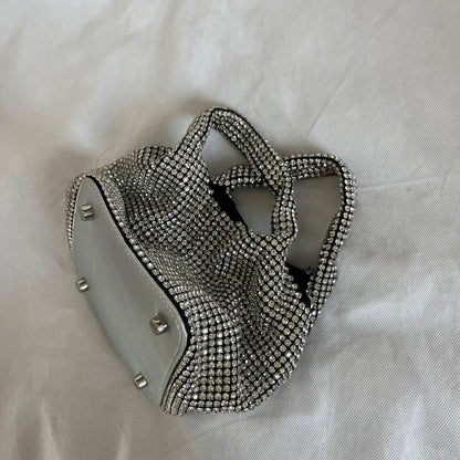 Giarite Silver Brilly Handbag, Small