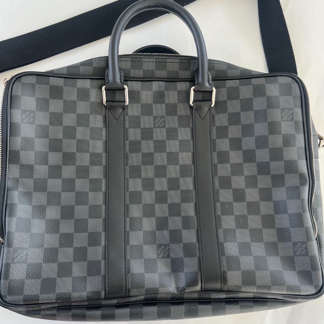 Louis Vuitton Damier Briefcase Crossbody Bag