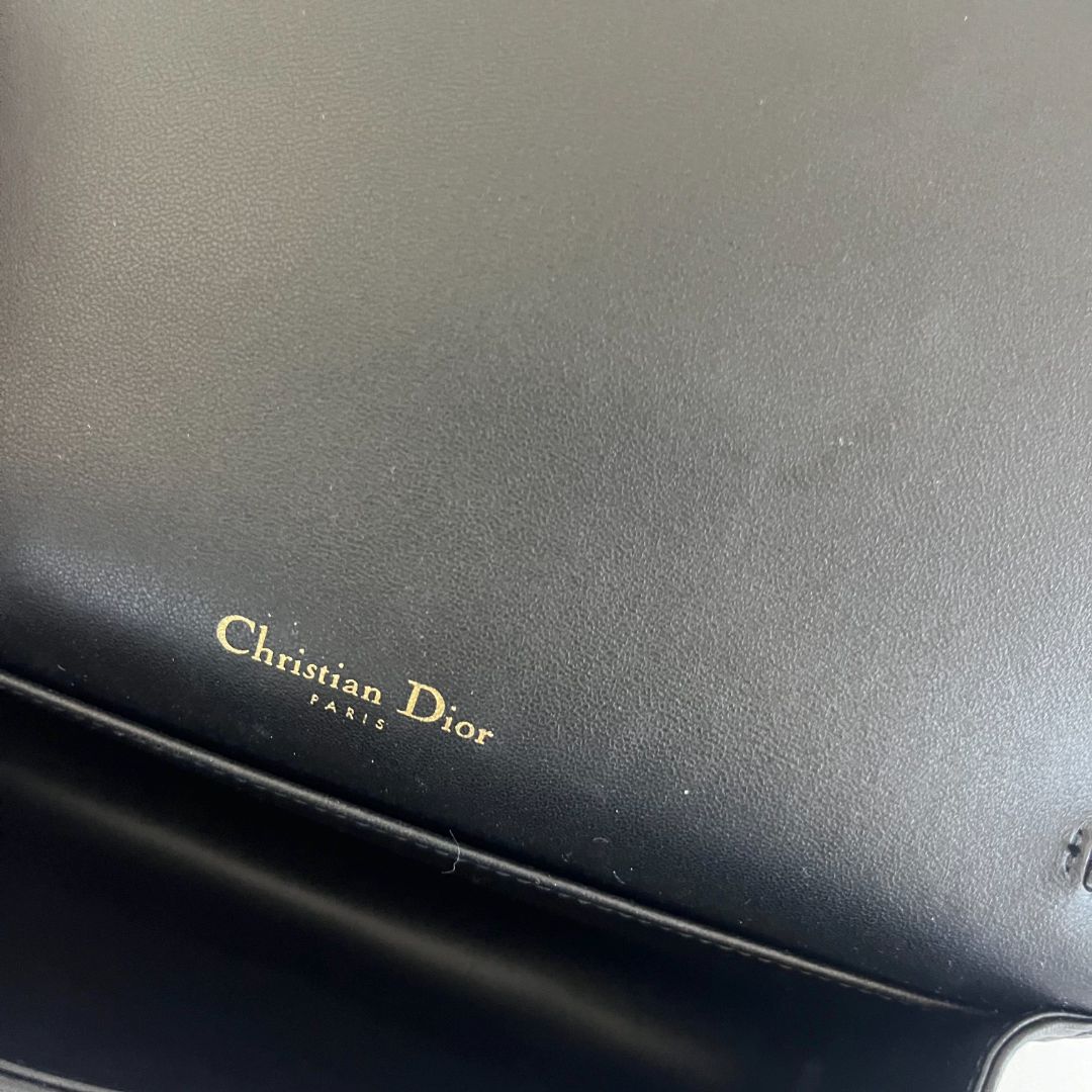Dior Lady Dior Pouch Black Cannage Lambskin Leather