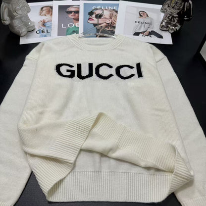 GG Cream Sweater Crewneck