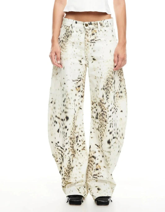 Snow Leopard Jeans