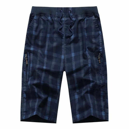 North Royal Plaid Capri Shorts