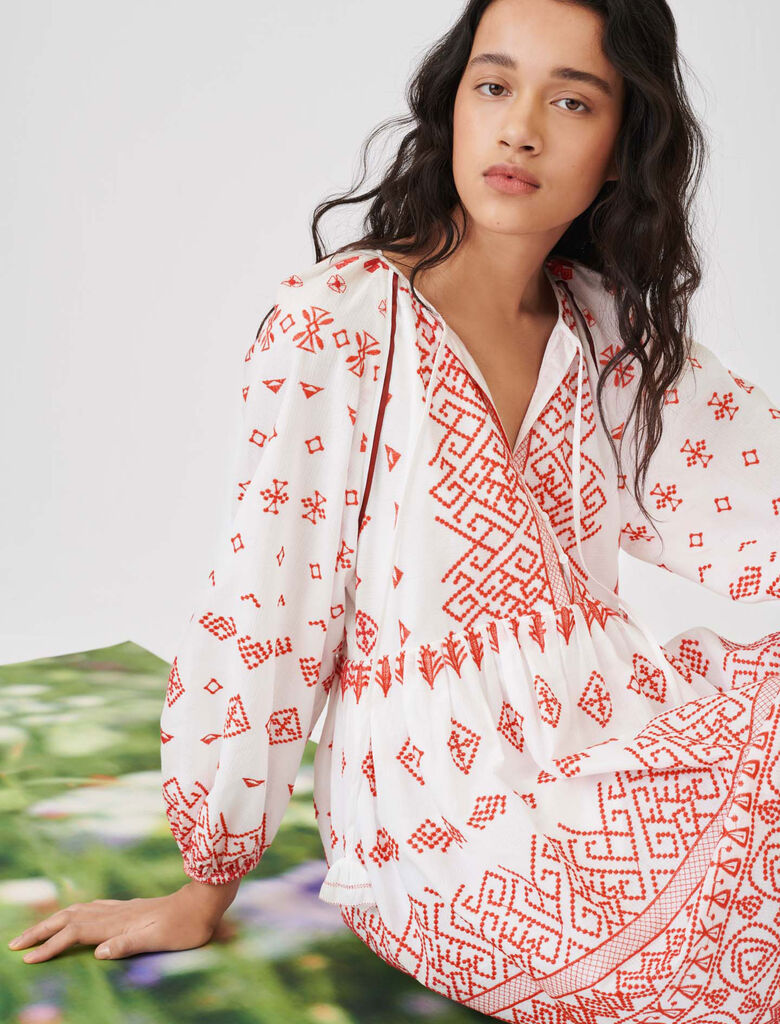 Darla Embroidery Dress