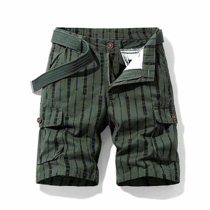 North Royal Striped Pocket Shorts