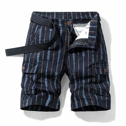 North Royal Striped Pocket Shorts