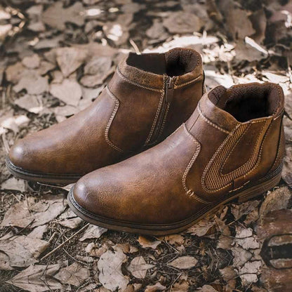 Sky Madrid Chelsea Leather Boots