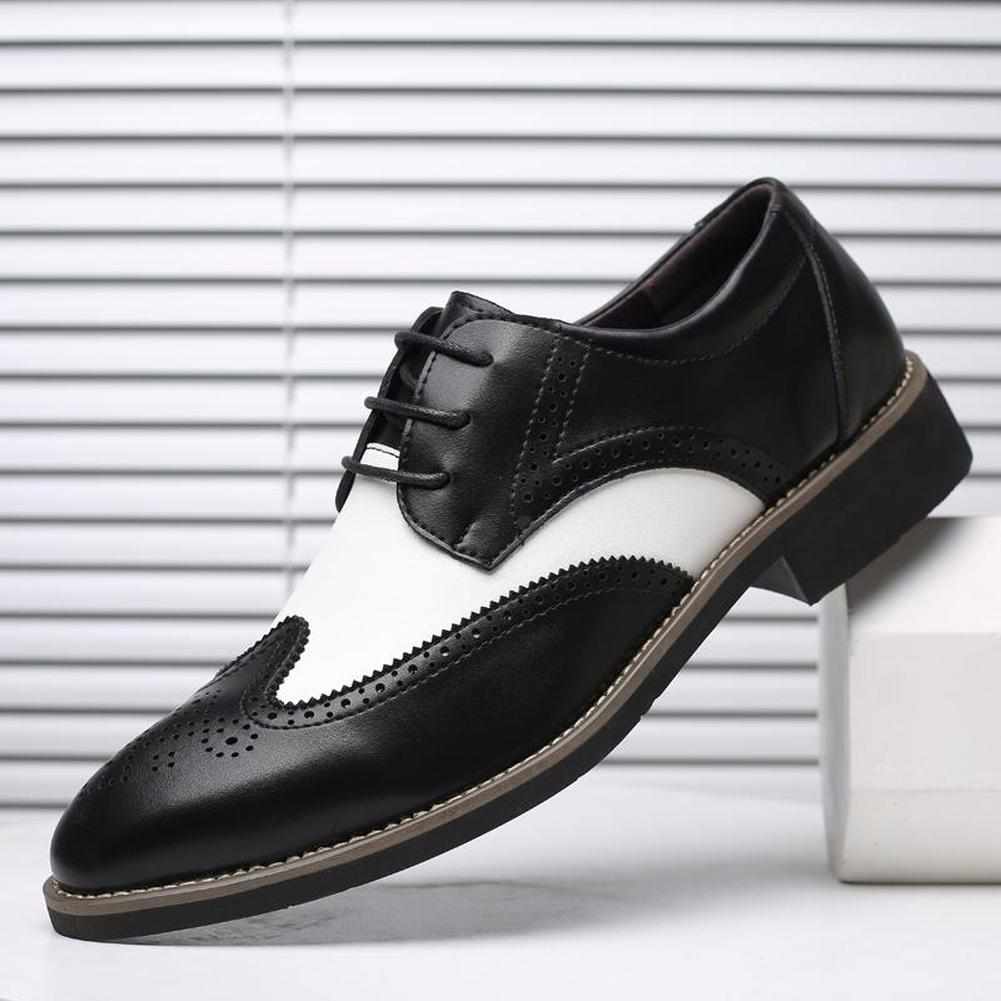 Sky Madrid Leather Brogue Shoes