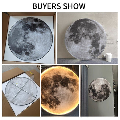 Modern Led Wall Lamp Moon Indoor Lighting For Bedroom Living Hall Room Home Decoration Fixture Lights Decorate Lusters Lamps
