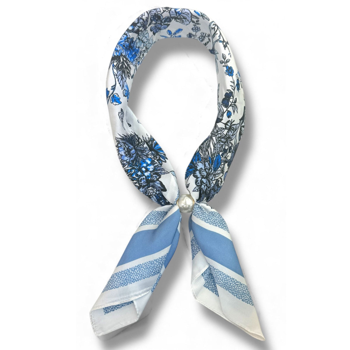 Blue Magnetic Scarf