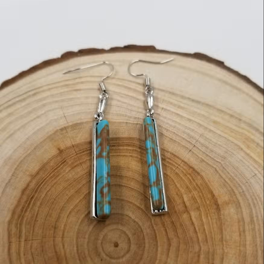 Azura™ | Vintage Turquoise Earrings