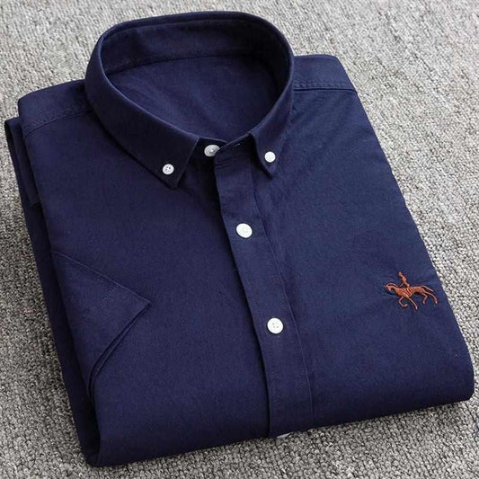 Saint Morris Oxford Button-Down Shirt
