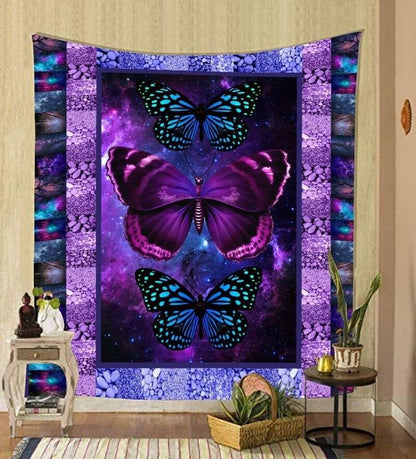 Nordic Psychedelic Hanging Fabric Background Wall Covering Home Decoration Wall Blanket Tapestry Bedroom Wall Hanging 95*73Cm