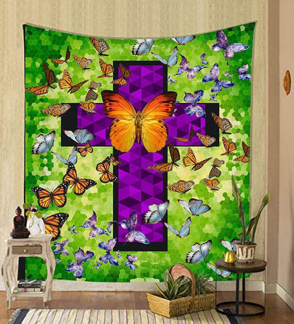 Nordic Psychedelic Hanging Fabric Background Wall Covering Home Decoration Wall Blanket Tapestry Bedroom Wall Hanging 95*73Cm