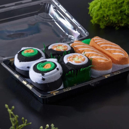 North Royal Danville Unique Sushi Pattern Socks
