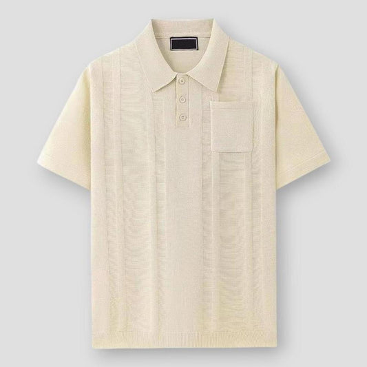 North Royal Fullerton Knitted Polo Shirt