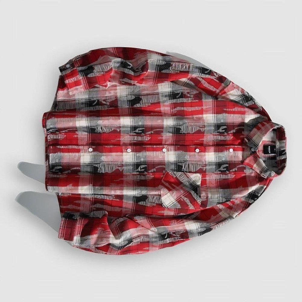 North Royal Houma Ripped Plaid Jacket