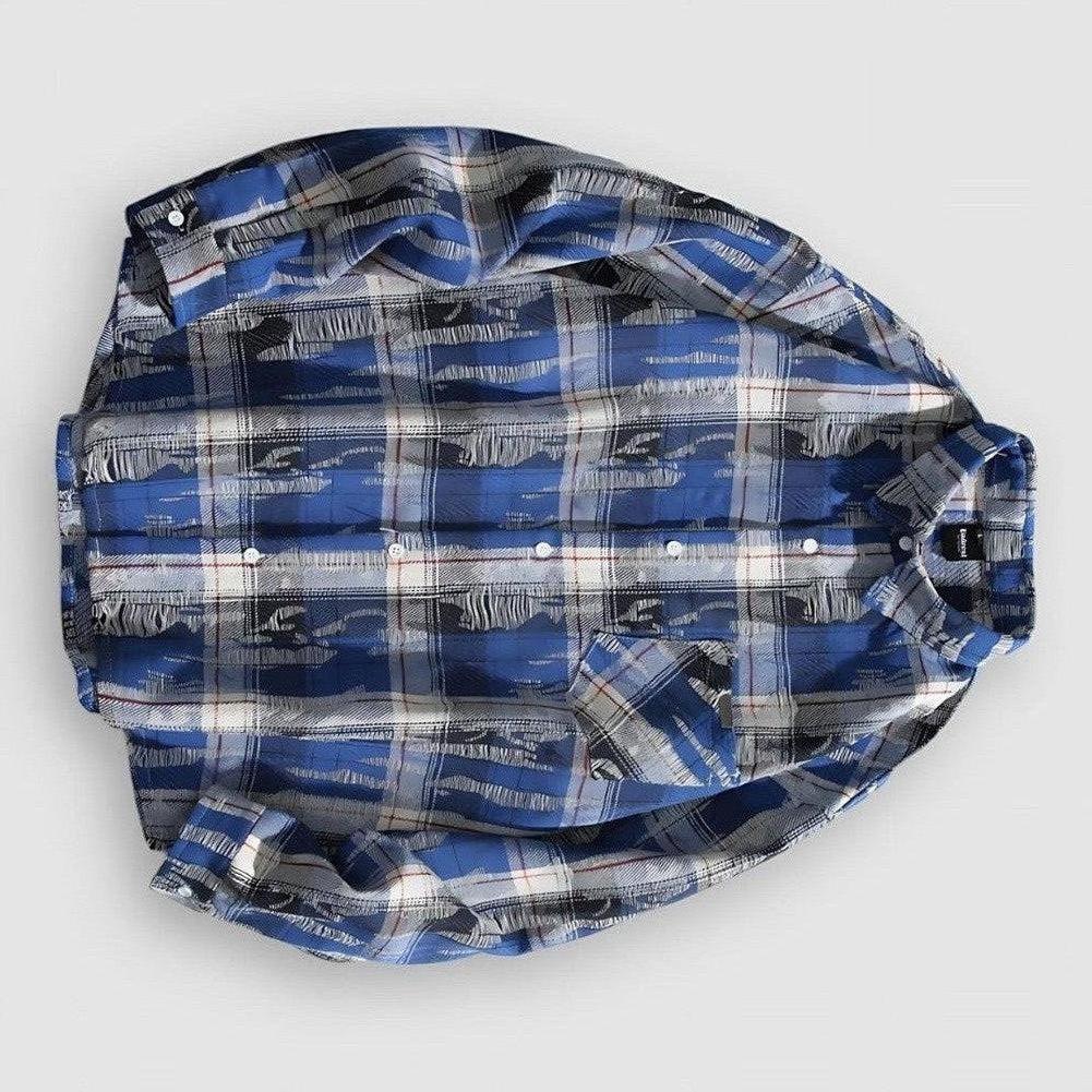 North Royal Houma Ripped Plaid Jacket