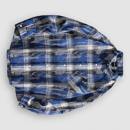 North Royal Houma Ripped Plaid Jacket