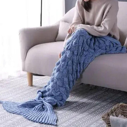 North Royal Mermaid Tail Blanket