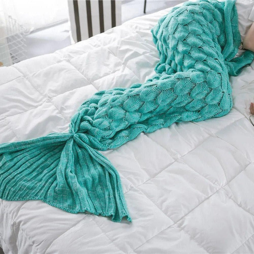North Royal Mermaid Tail Blanket