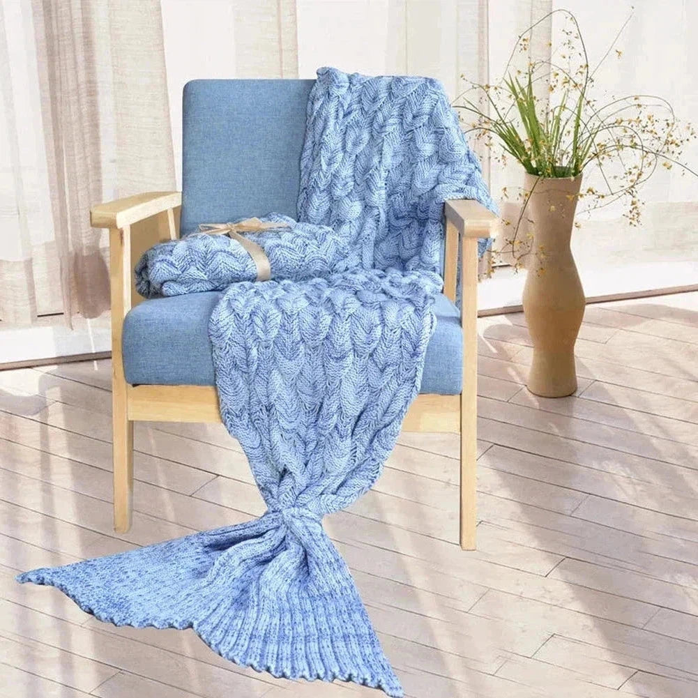 North Royal Mermaid Tail Blanket