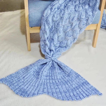 North Royal Mermaid Tail Blanket