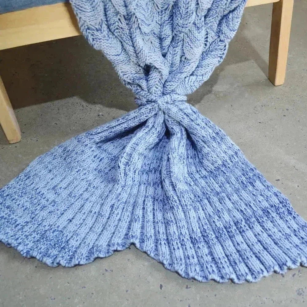 North Royal Mermaid Tail Blanket