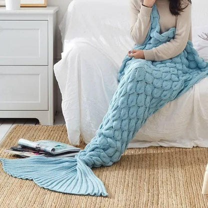 North Royal Mermaid Tail Blanket