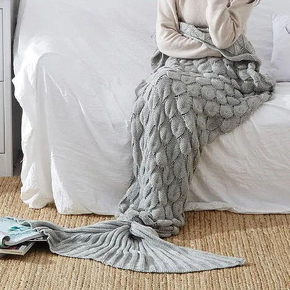 North Royal Mermaid Tail Blanket