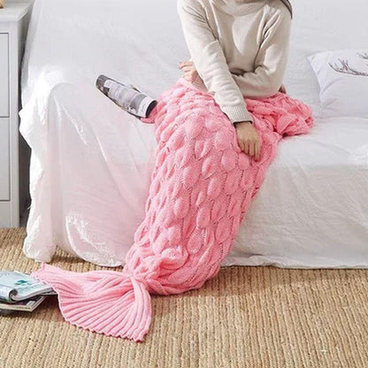 North Royal Mermaid Tail Blanket