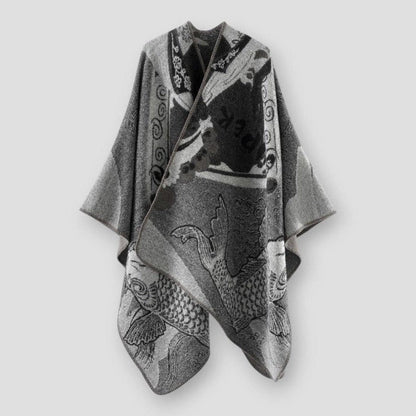 North Royal Moline V-Neck Shawl