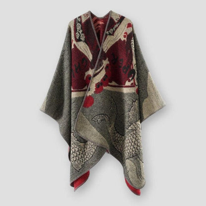 North Royal Moline V-Neck Shawl
