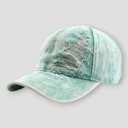 North Royal Norwalk Ripped Denim Cap