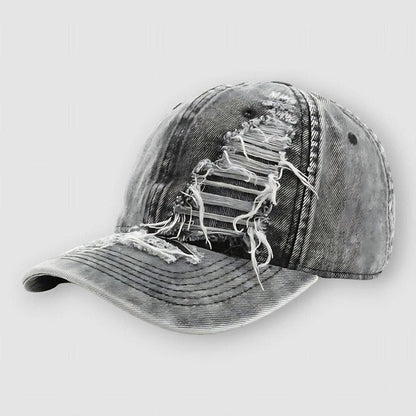 North Royal Norwalk Ripped Denim Cap
