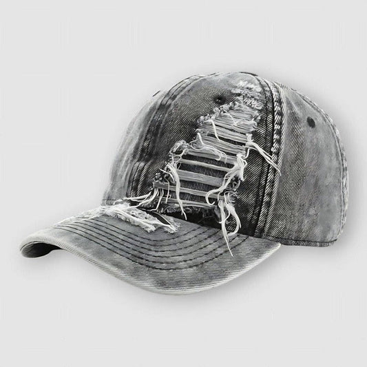 North Royal Norwalk Ripped Denim Cap