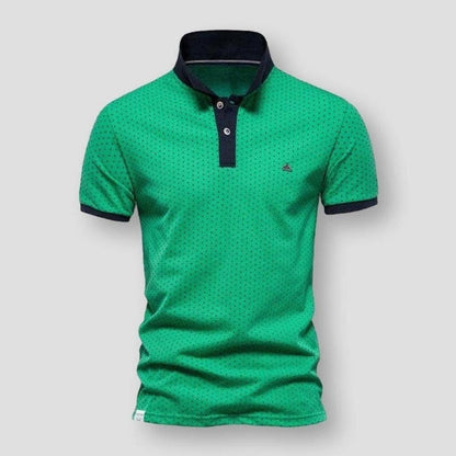 North Royal Polka Dot Polo Shirt