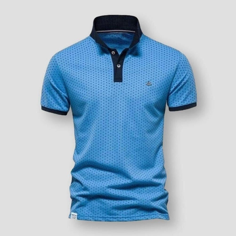 North Royal Polka Dot Polo Shirt