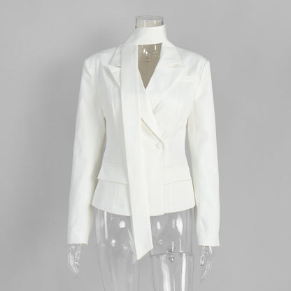 Elegant Tailored Blazer Jacket for Women