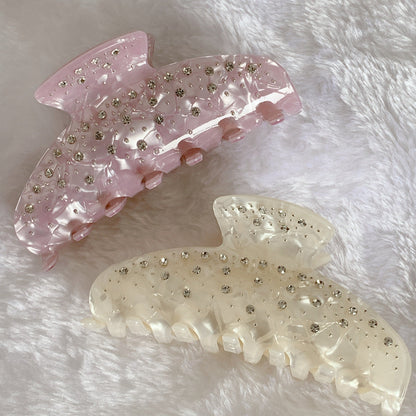 Rhinestone Simple Grab Clip