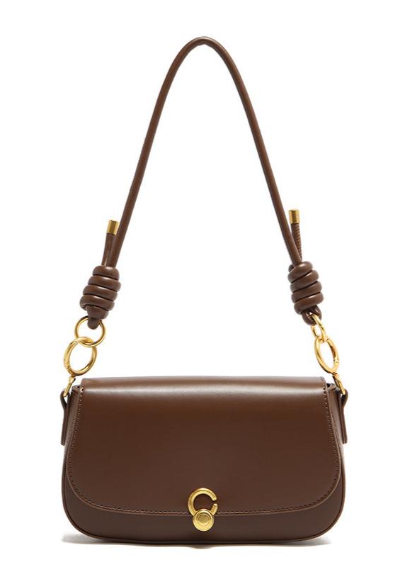 Shoulder Bag Ecofriendly PU Leather Knot Detail