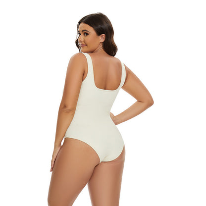 Seamless Ribbed Bodycon Tank Bodysuit