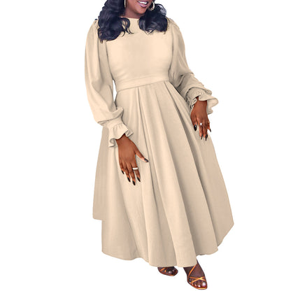 Elegant A-Line Dress With Pockets For Parties