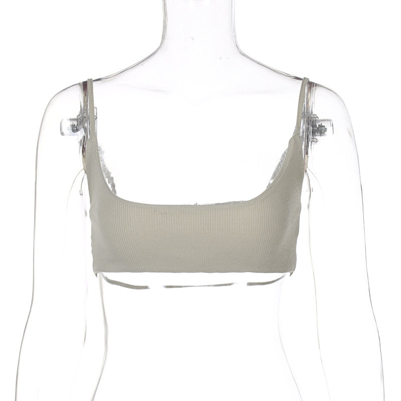 Trendy Casual Strapless Crop Top for Women