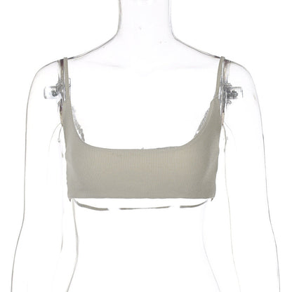 Trendy Casual Strapless Crop Top for Women