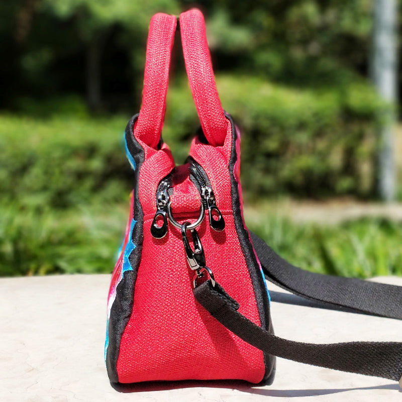 National Embroidery Bag Linen Bag Handbag Fabric