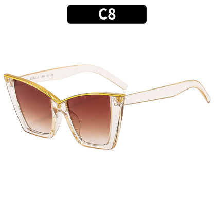 Trendy Cat Eye Sunglasses Stylish UV400 Protection
